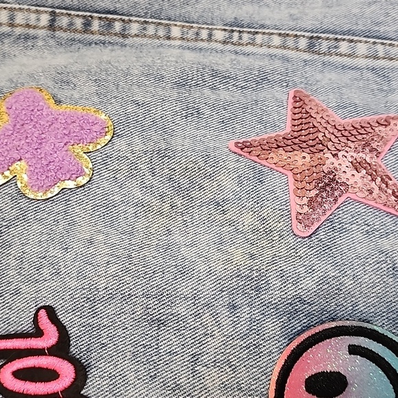 Denim Jacket for Football Mom with Football-Inspired Appliqués - Picture 16 of 16